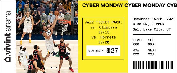 Utah Jazz Cyber Monday