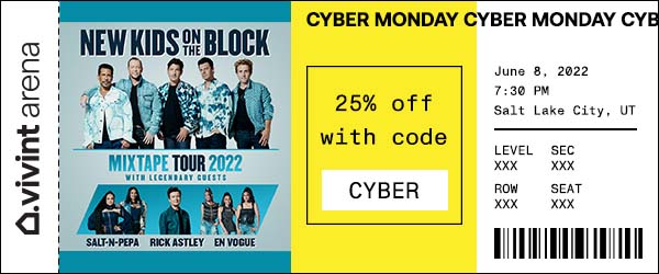 New Kids on the Block Cyber Monday